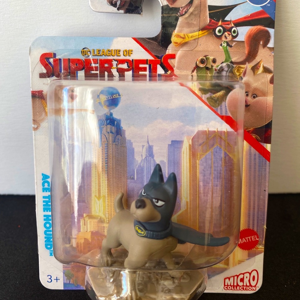 Ace The Hound DC League of Super-Pets Action Figure Cake Topper NEW